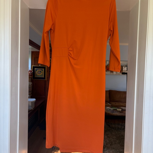 Venus Orange Dress--Large - Picture 2 of 2